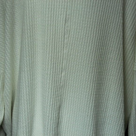 Urban Outfitters ; Out From Under | White Jojo Oversize Thermal Button Front | L - Picture 7 of 14